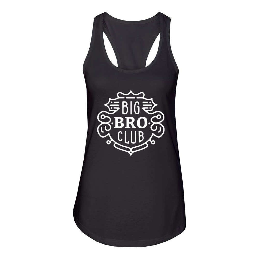 Big bro club older brother Women's Racerback Tank