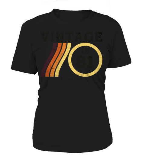Retro Vintage 1981 - Classic Limited Edition 43 Women's T-Shirt