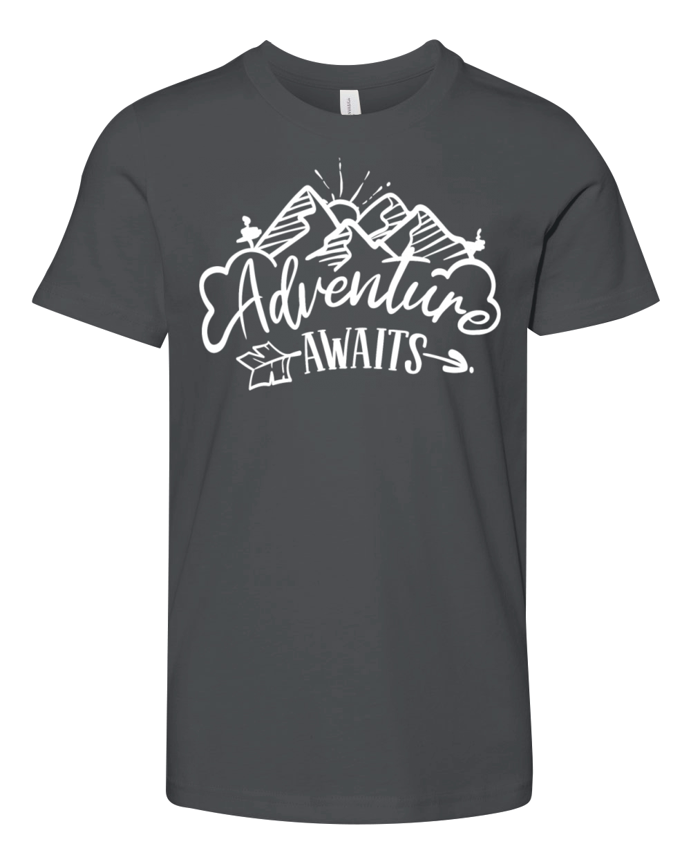 Adventure Awaits Youth Unisex Jersey Tee