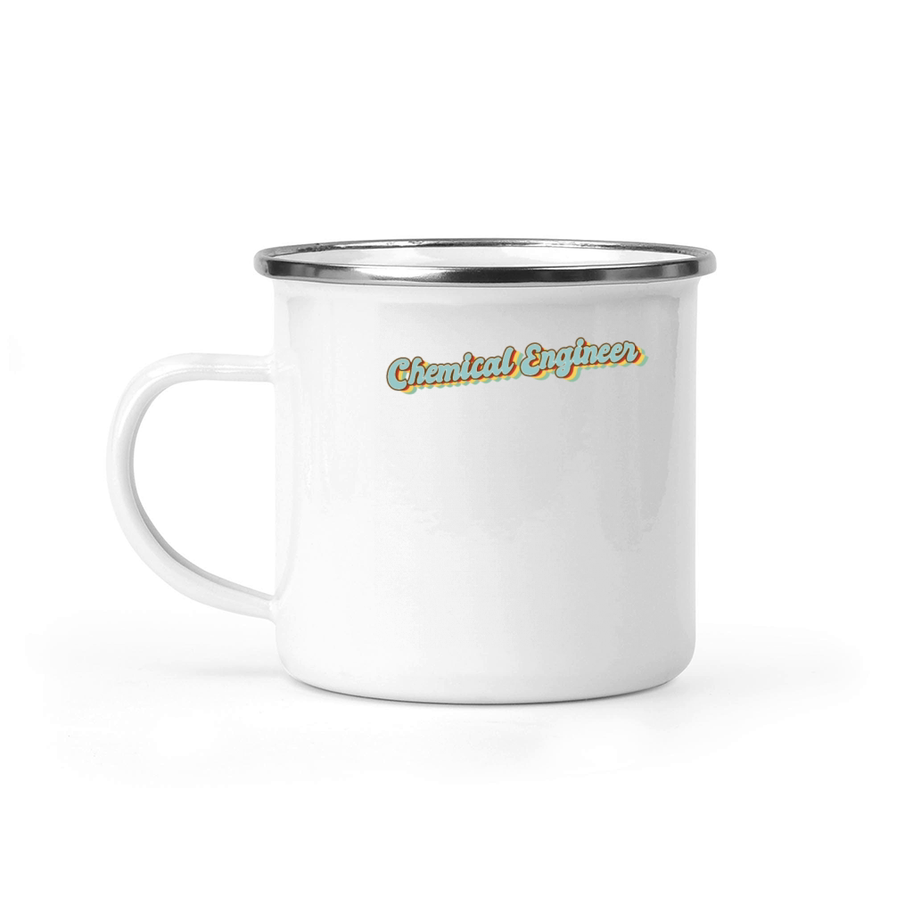 Daddys job funny Quote Mom Chemical engineer Camping Mug