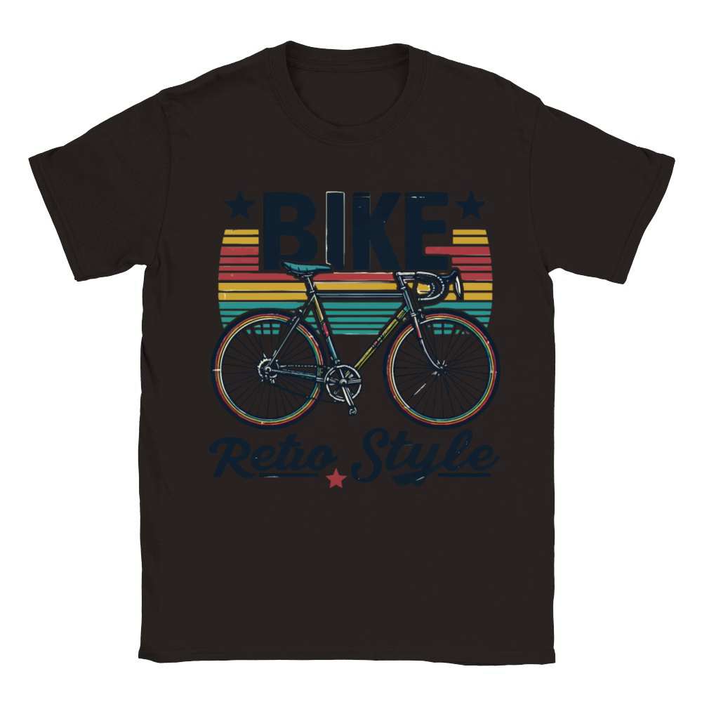 Bike Retro Style - bicycle in retro style Classic Kids Crewneck T-shirt