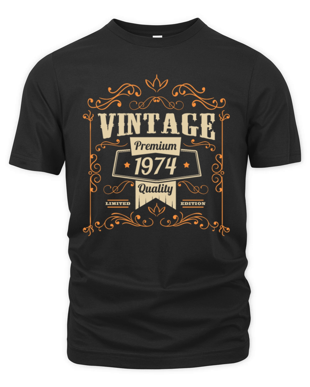 50th Birthday Vintage 1974 Year Quotes Organic Unisex T-shirt