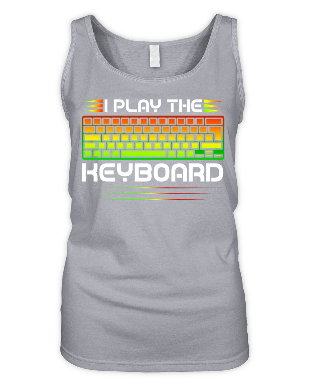 I play the keyword Programming Coding Organic Women's Tank Top