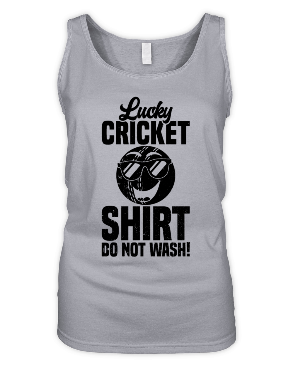 Lucky Cricket Shirt Do Not Wash - Funny Cricket Organic Women's Tank Top