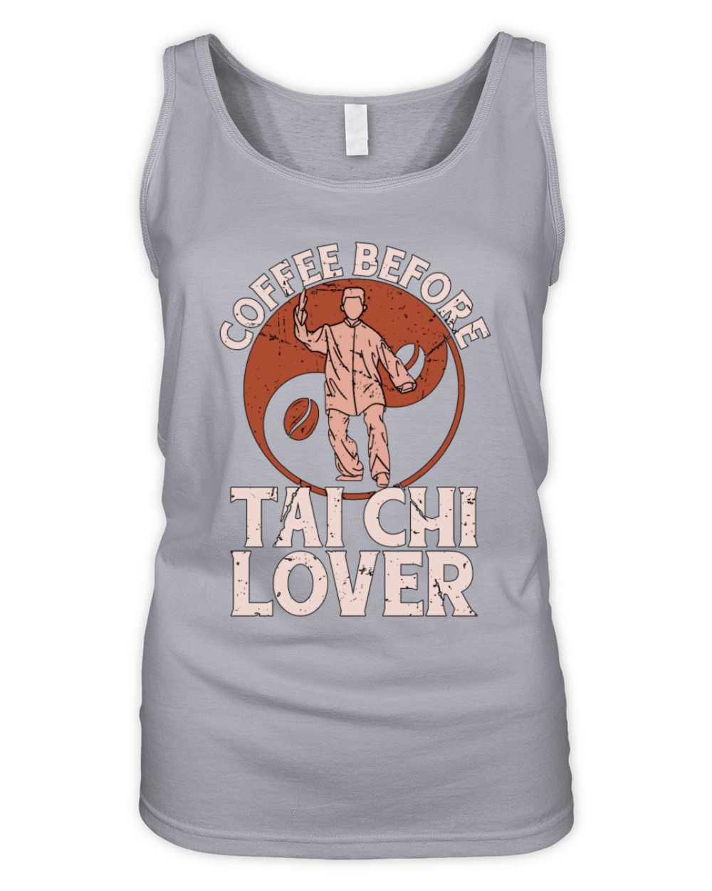 Tai Chi Lover Coffee Loves Meditation Coffee Lover Organic Women's Tank Top