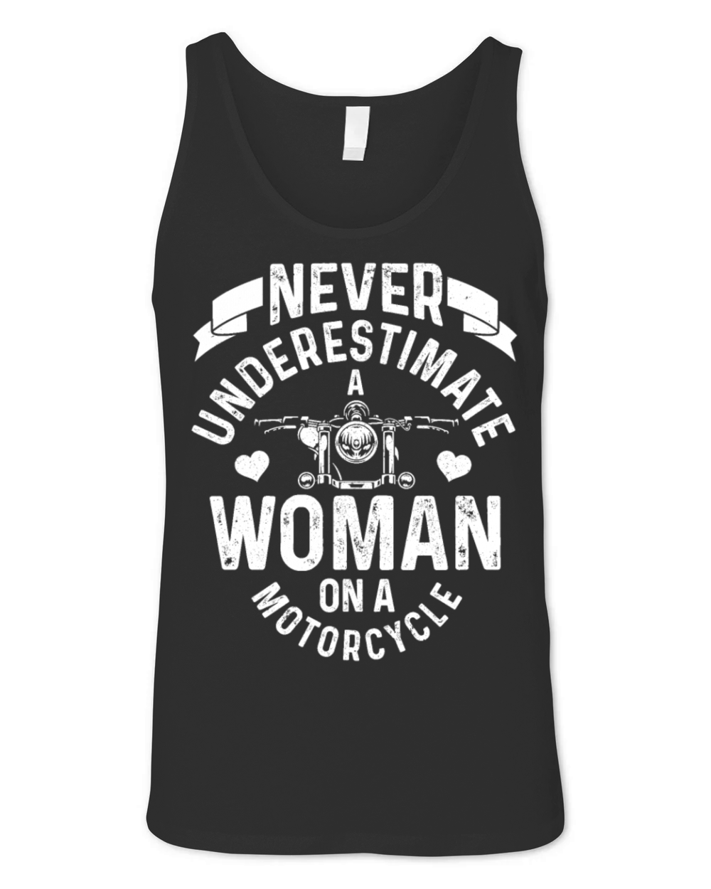 Motorcycle Biker Funny Gift Unisex Jersey Tank