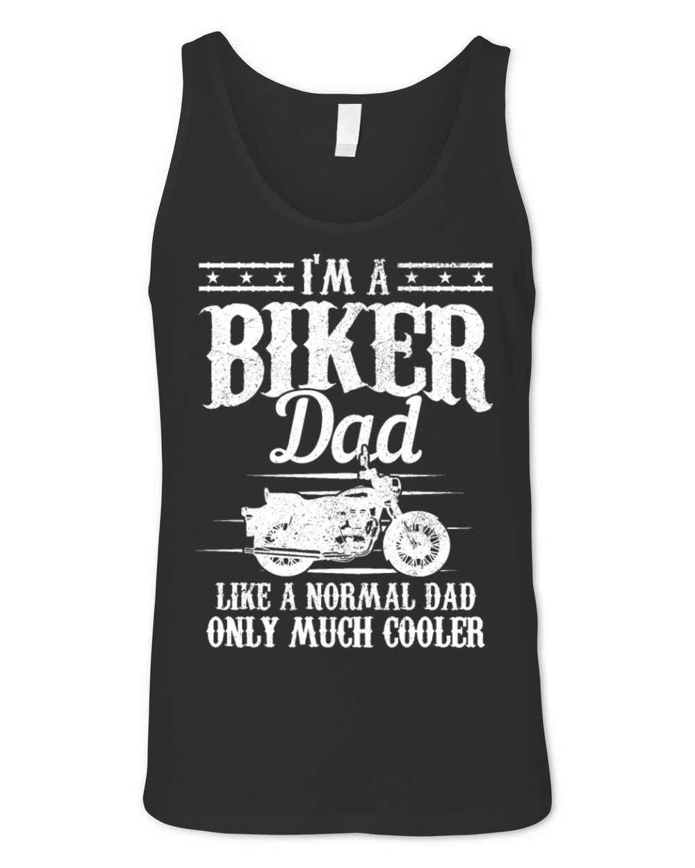 Motorcycle Biker Funny Gift Unisex Jersey Tank