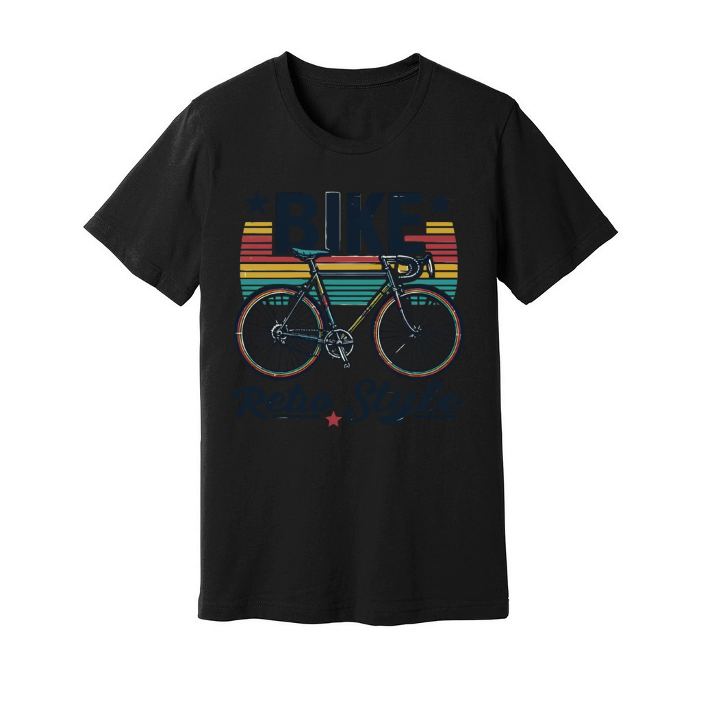 Bike Retro Style - bicycle in retro style Unisex Jersey Tee
