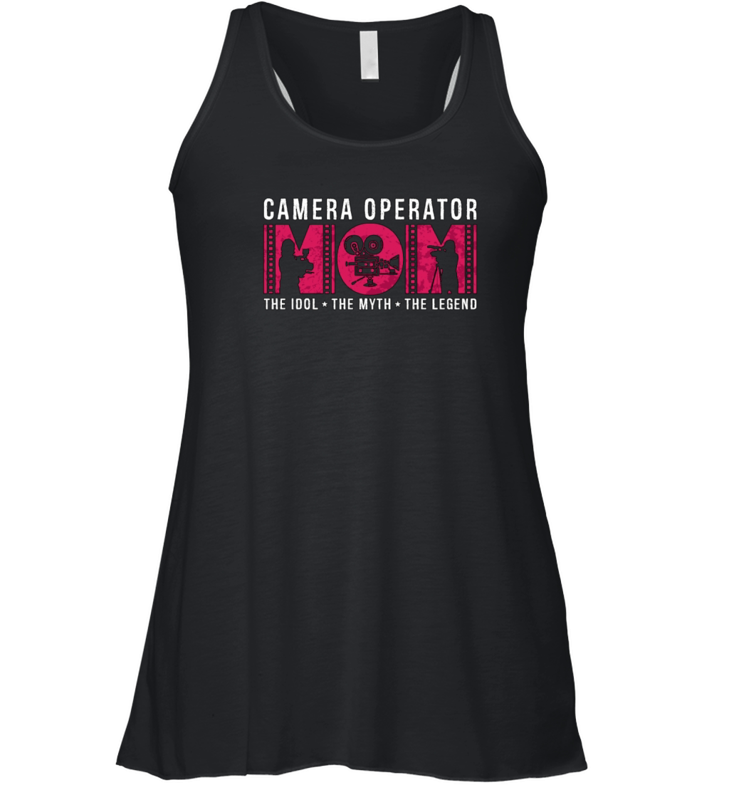 Camera Operator Mom The Idol The Videographer Women's Flowy Tank Top