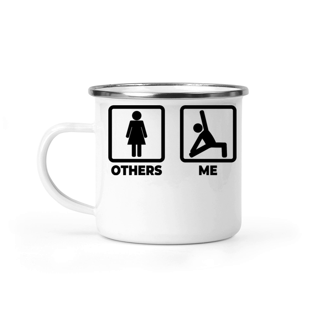 Me as a Yoga Lover Camping Mug