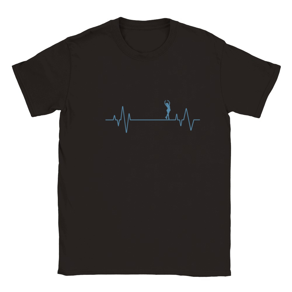 My Heart beats for Skating Classic Kids Crewneck T-shirt