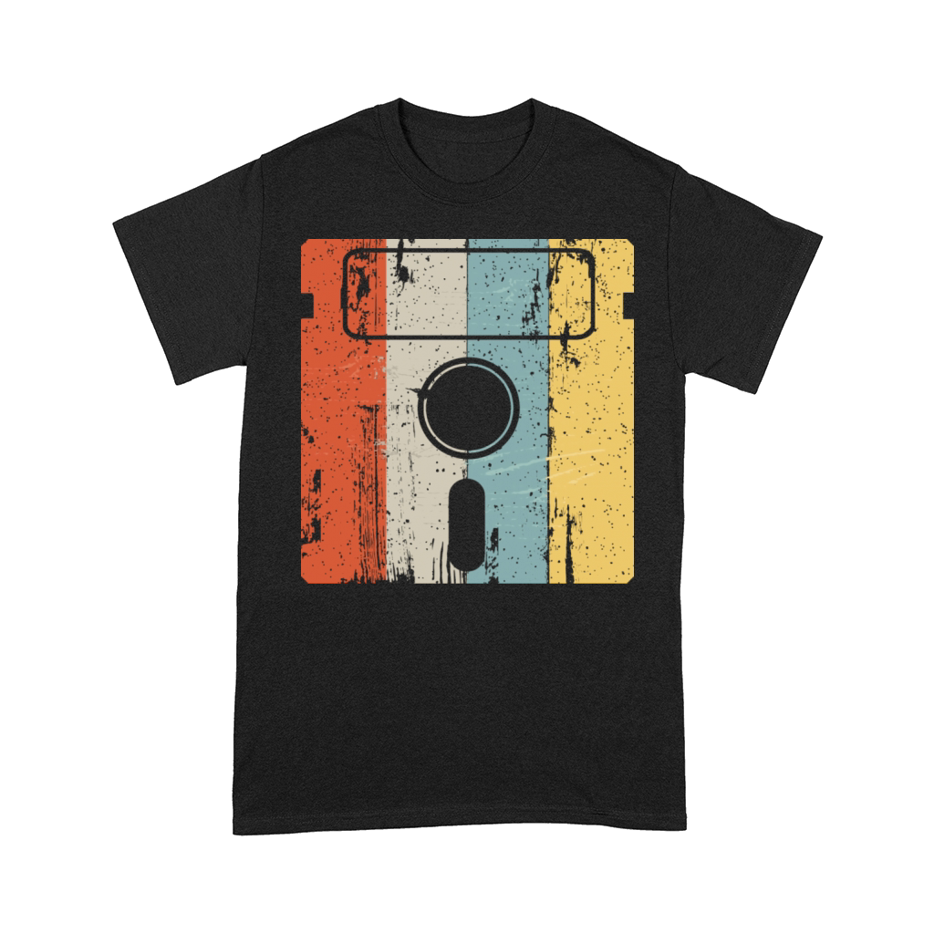 Programmer Nerd Computer Floppy Disc Retro Vintage Comfort T-shirt