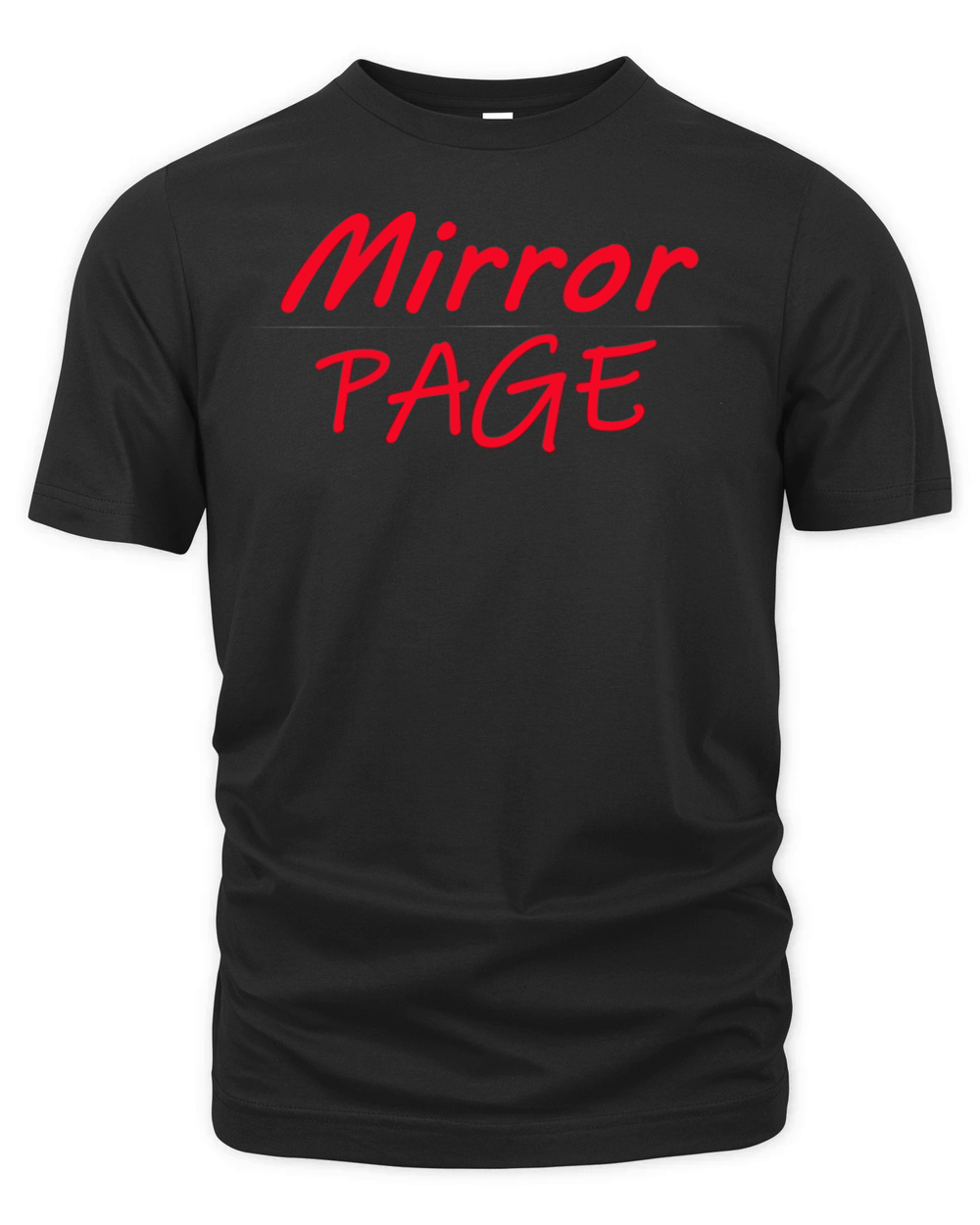 Mirror Page Organic Unisex T-shirt