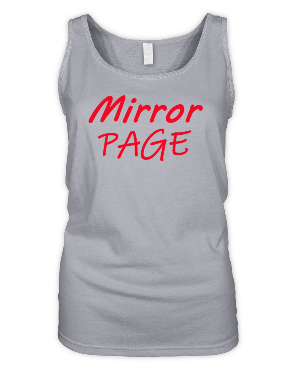 Mirror Page Organic Women's Tank Top