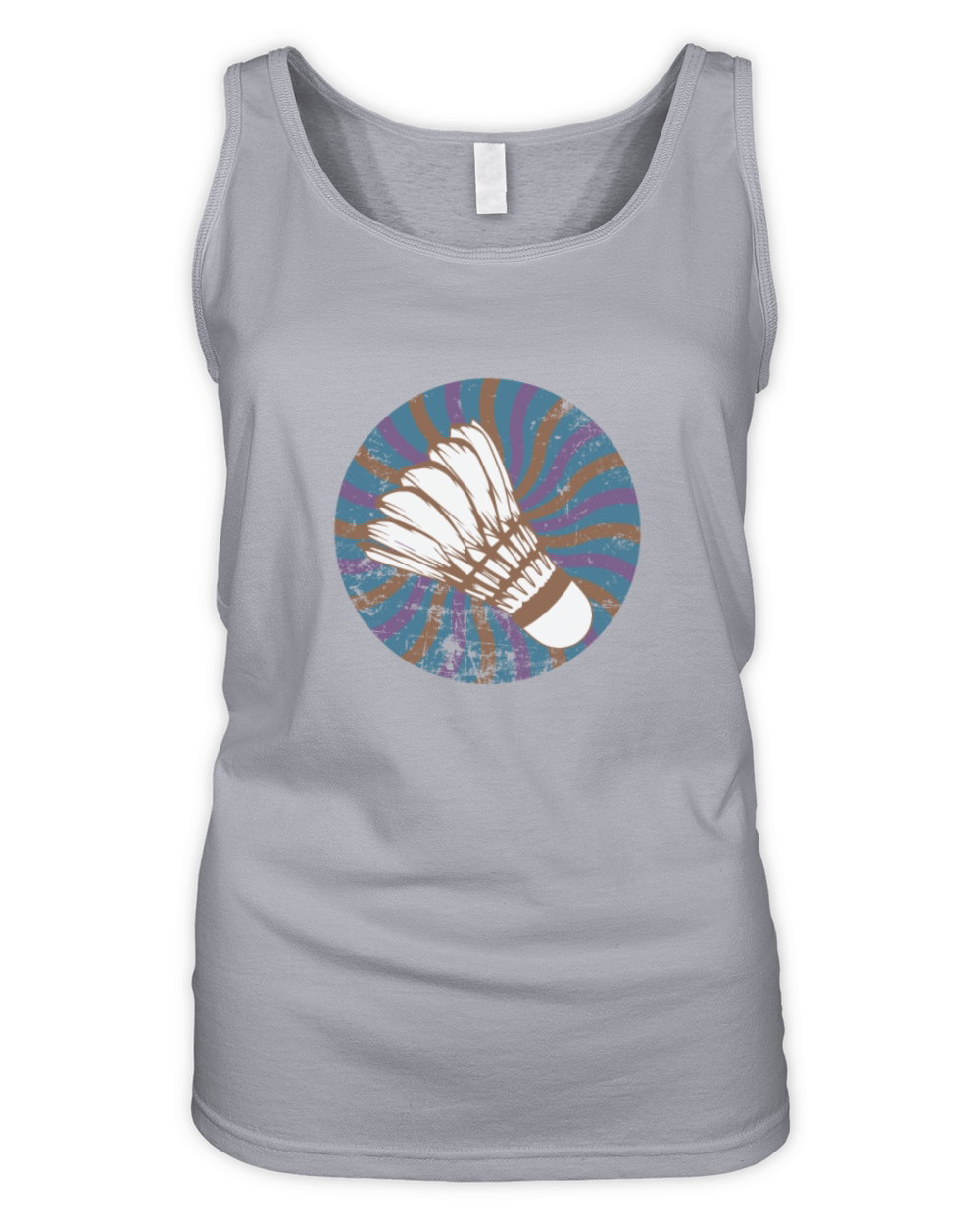 Shuttlecock Badminton Racket Sport Organic Women's Tank Top