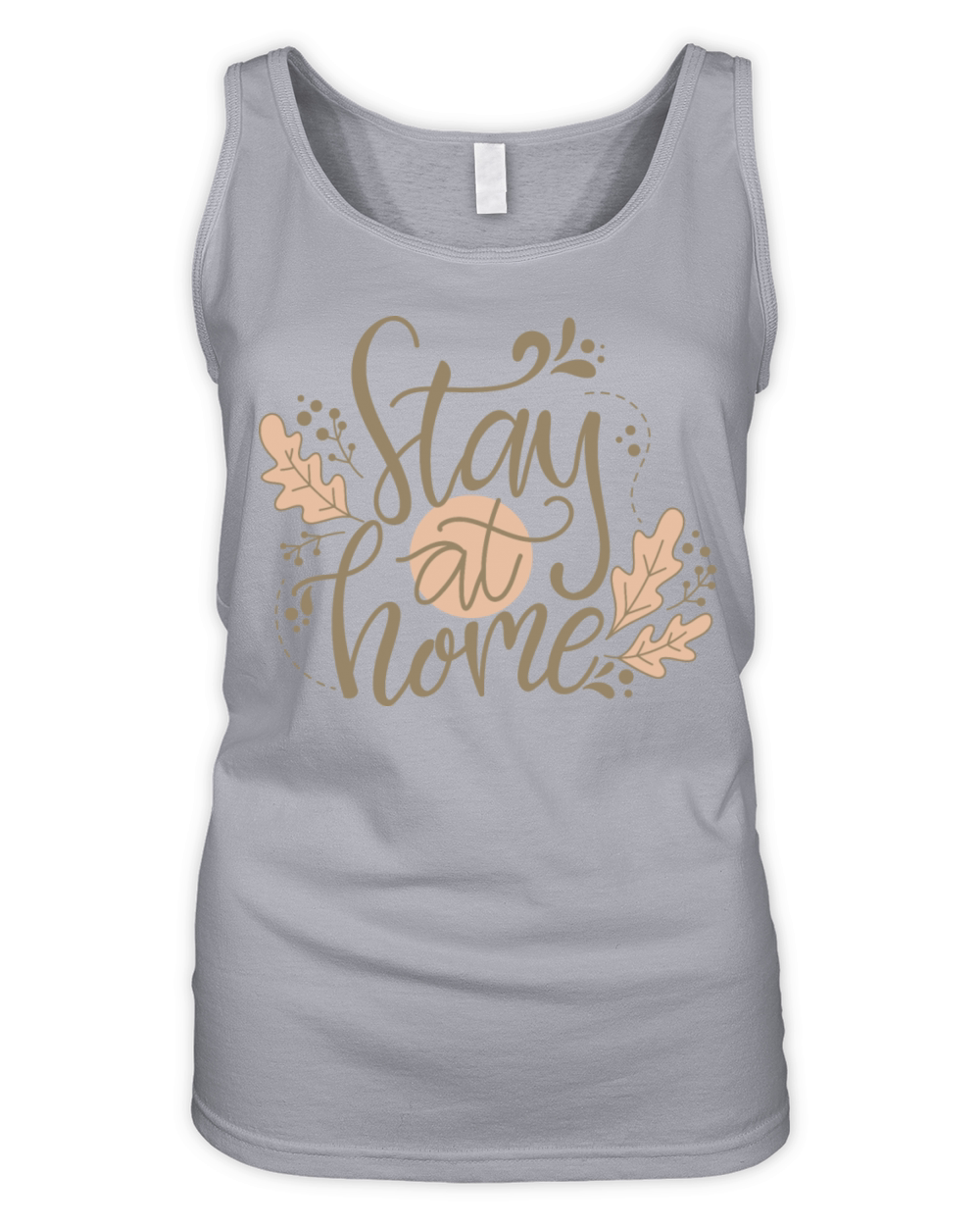 stay at home Organic Women's Tank Top