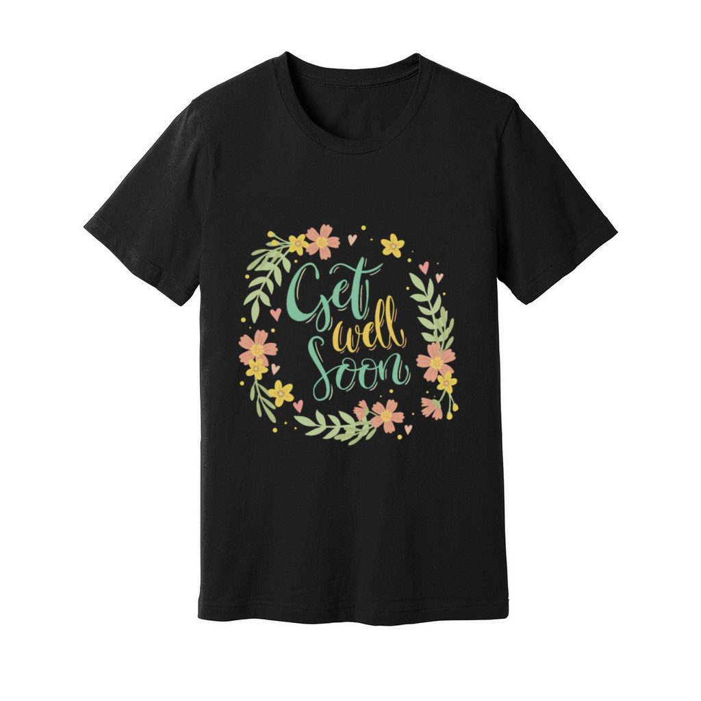 get well soon Unisex Jersey Tee