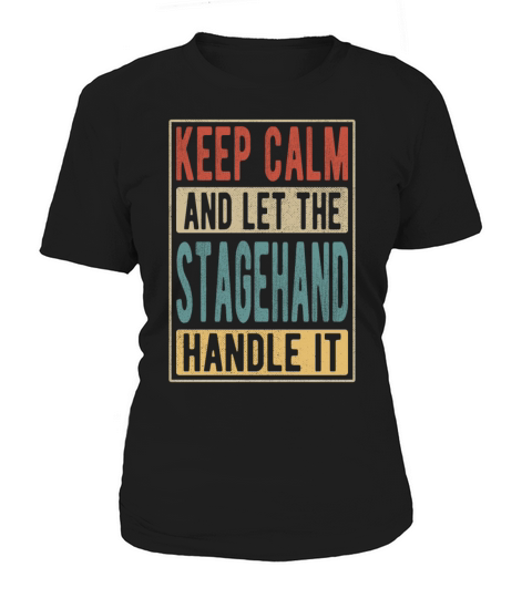 Stagehand Retro Gift Women's T-Shirt