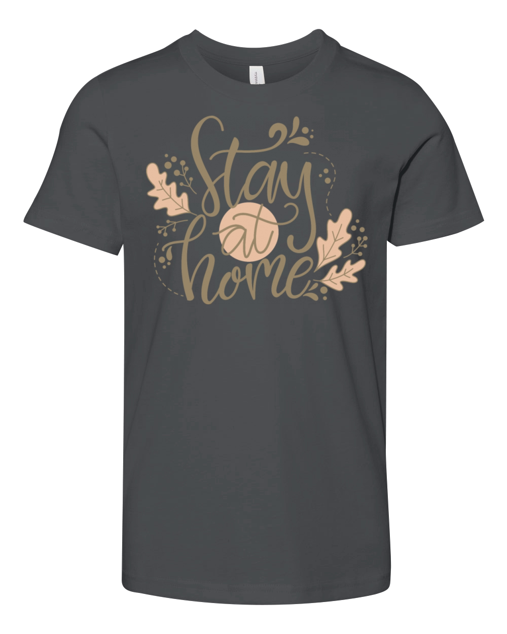 stay at home Youth Unisex Jersey Tee