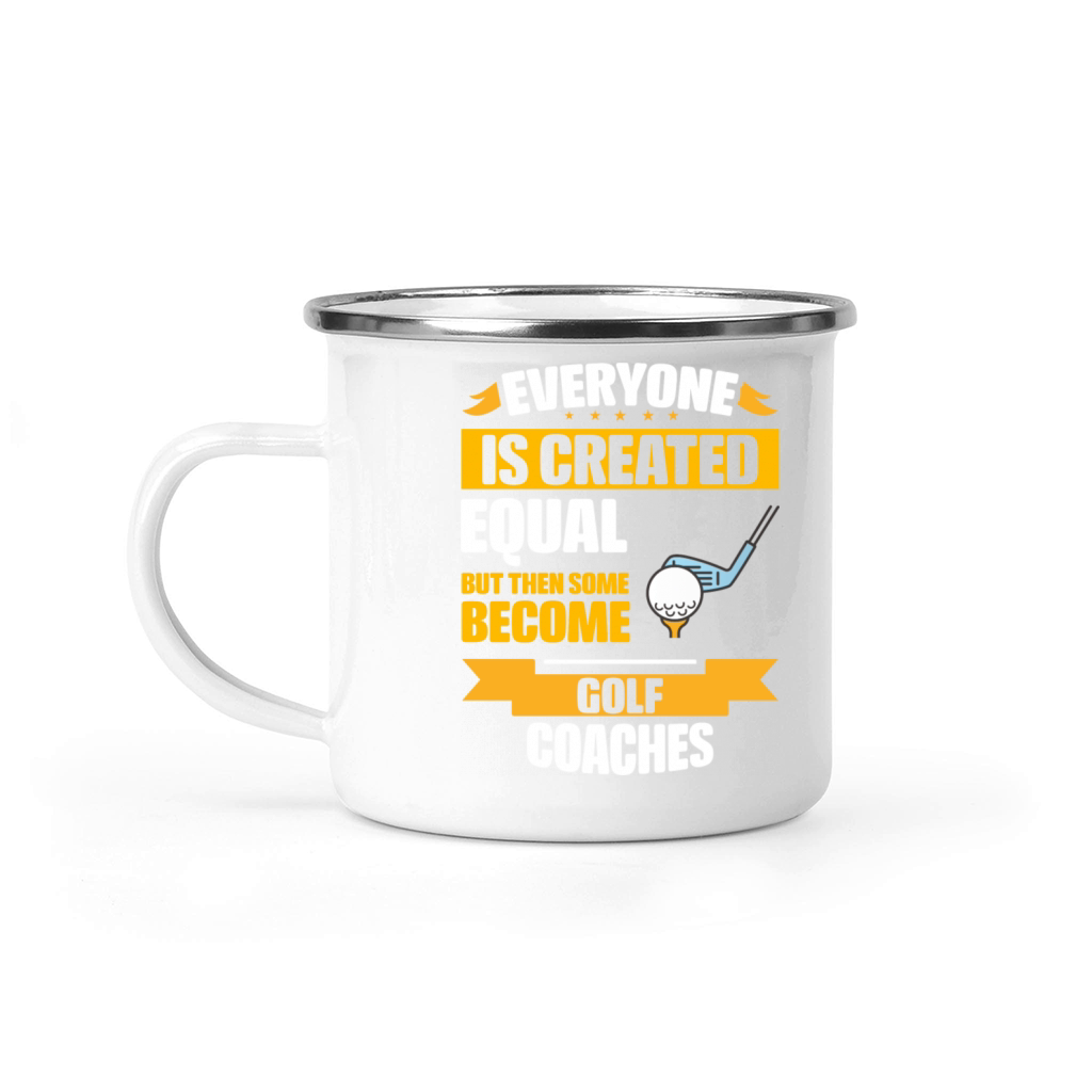 Some Become Golf Coaches Funny Camping Mug