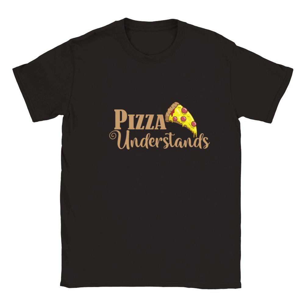 Pizza Understands Fast Food Stone Oven Classic Kids Crewneck T-shirt