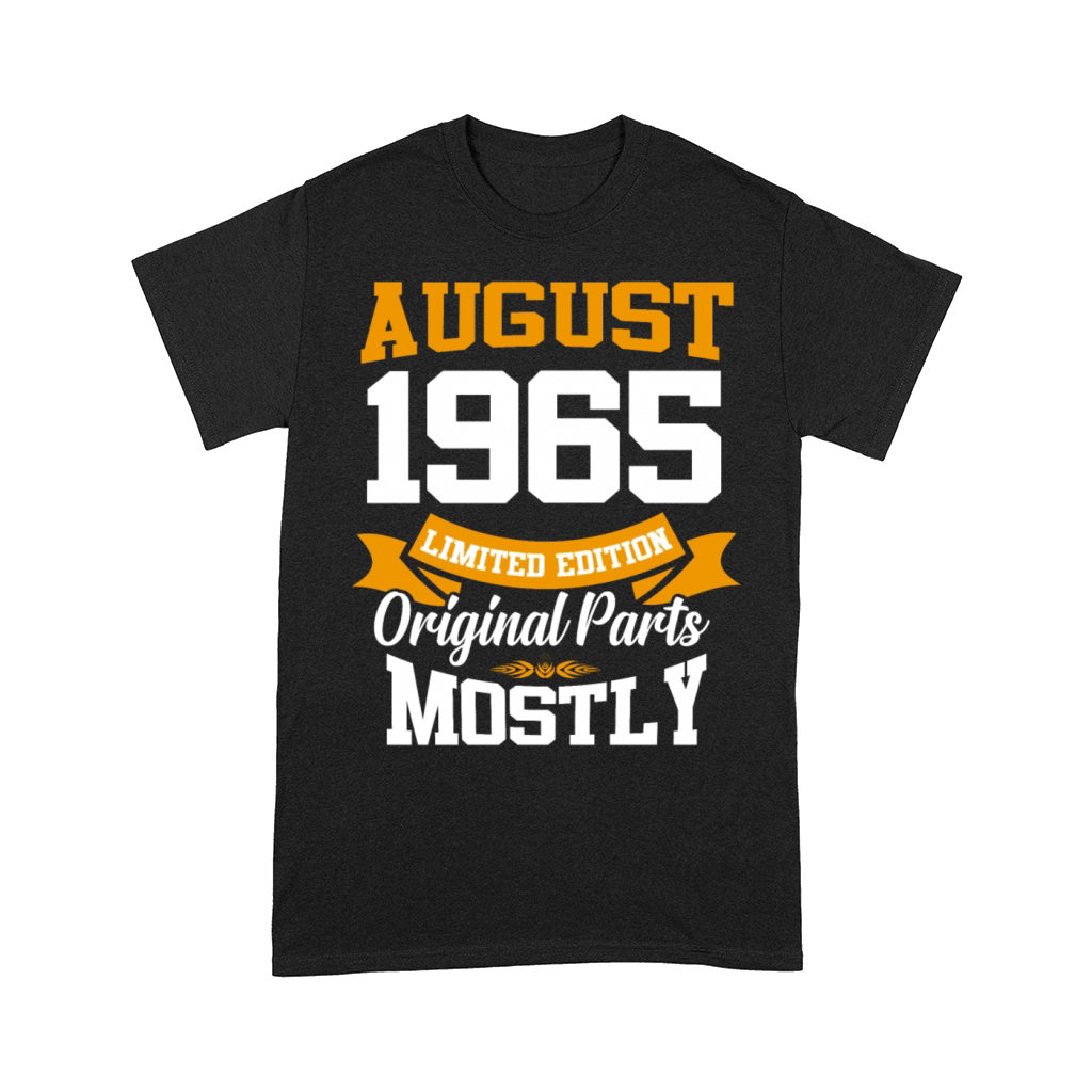 August 1965 Vintage Birthday Present Comfort T-shirt