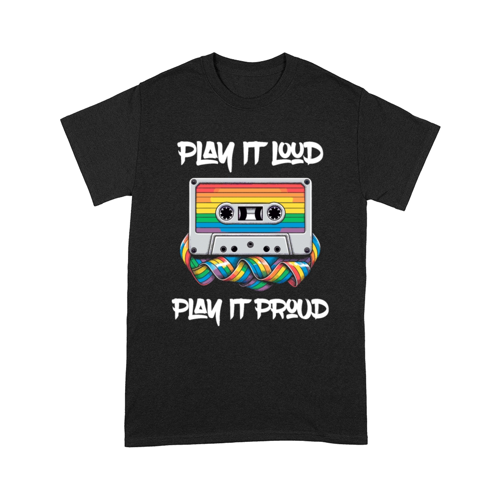 Funny Pride Cassette With Gay Joke Comfort T-shirt