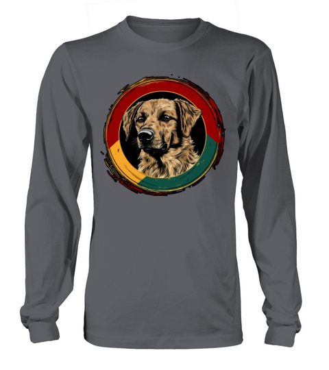 German Shepherd Funny Dog Vintage Retro Spanish Long sleeved Unisex
