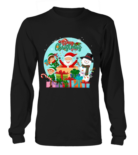 Merry Christmas Long sleeved Unisex