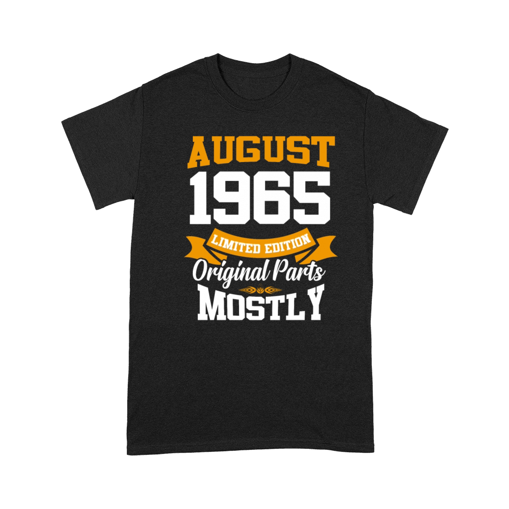 August 1965 Vintage Birthday Present Premium T-shirt