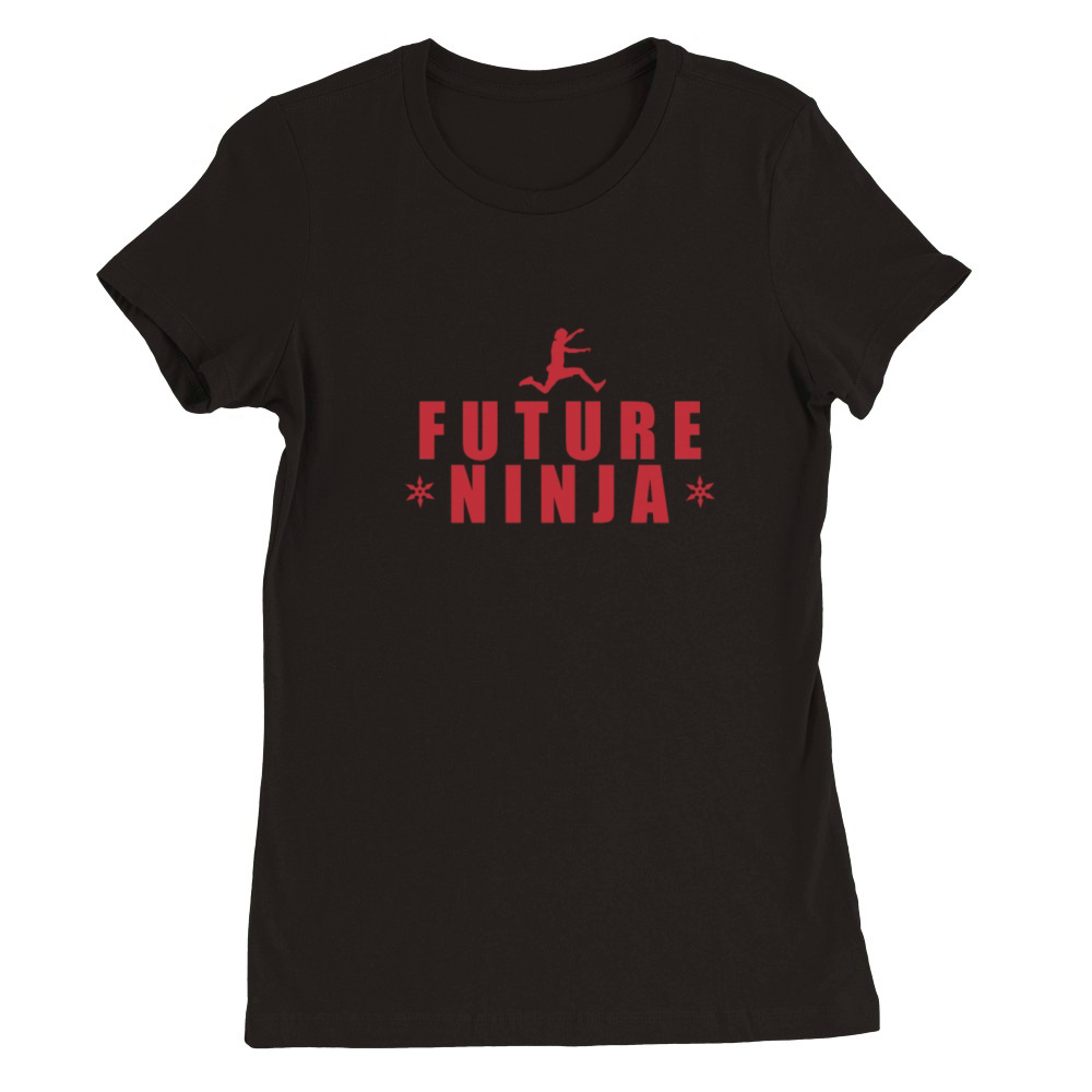Future Ninja Parkour Sport Training PK Premium Womens Crewneck T-shirt