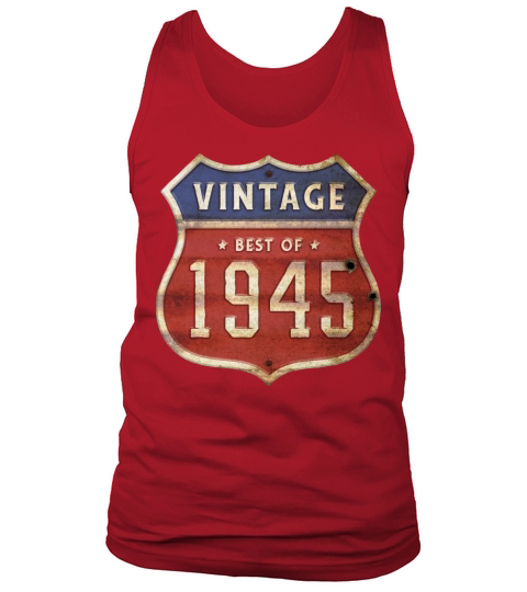 79 Years Old Vintage 1945 Limited Edition 79th Tank Top Unisex