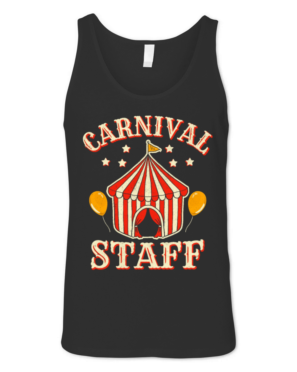 Funny Carnival Staff Circus Event Crew Ringmaster Unisex Jersey Tank