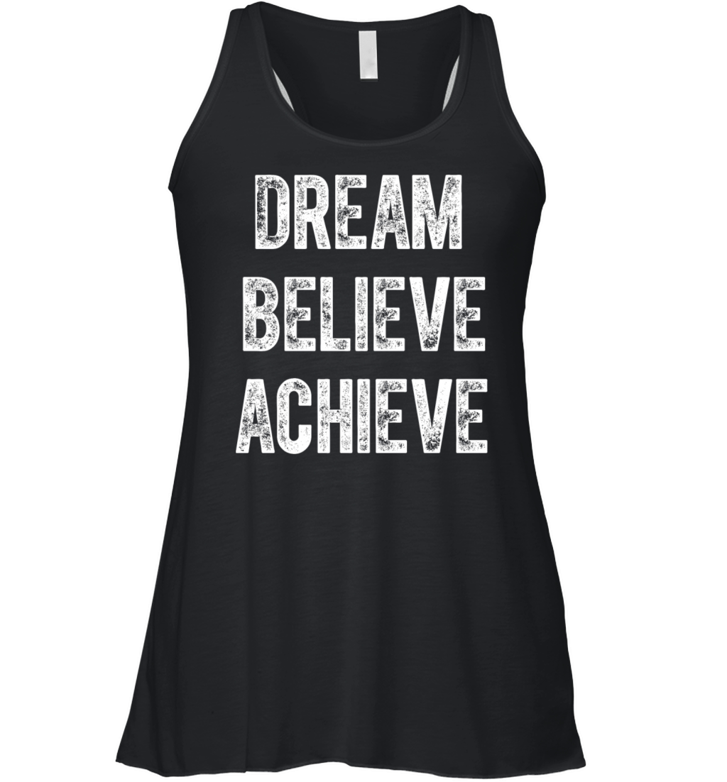 Motivational With Positive Inspirational Quote Women's Flowy Tank Top