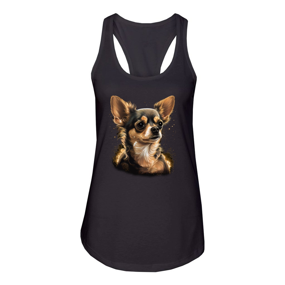 Chihuahua - Cute and beautiful coloured Dog Love Women's Racerback Tank