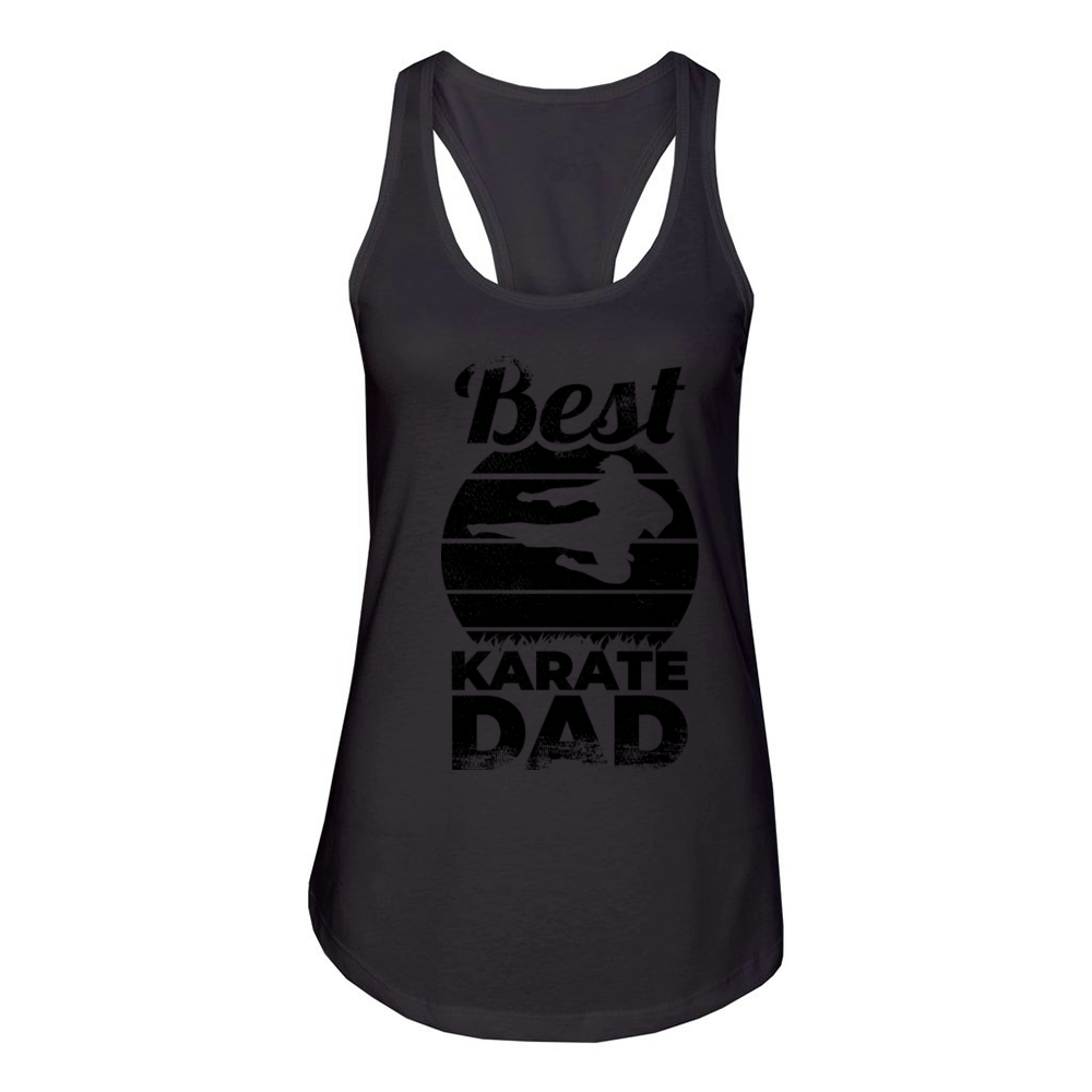 Karate Papa Women's Racerback Tank