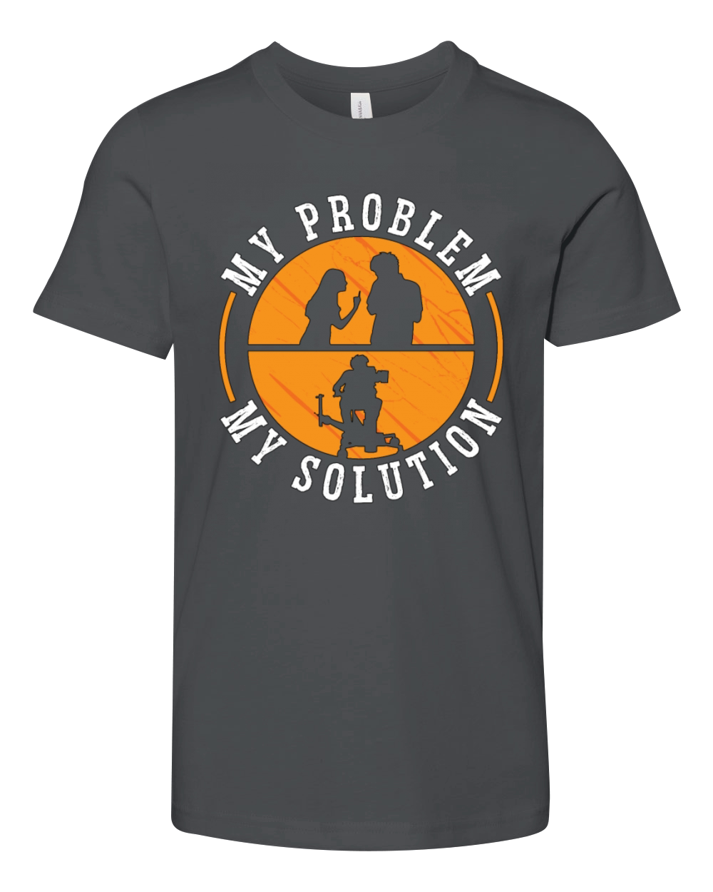 Camera Operator My Problem My Pictogram Dad Mom Youth Unisex Jersey Tee