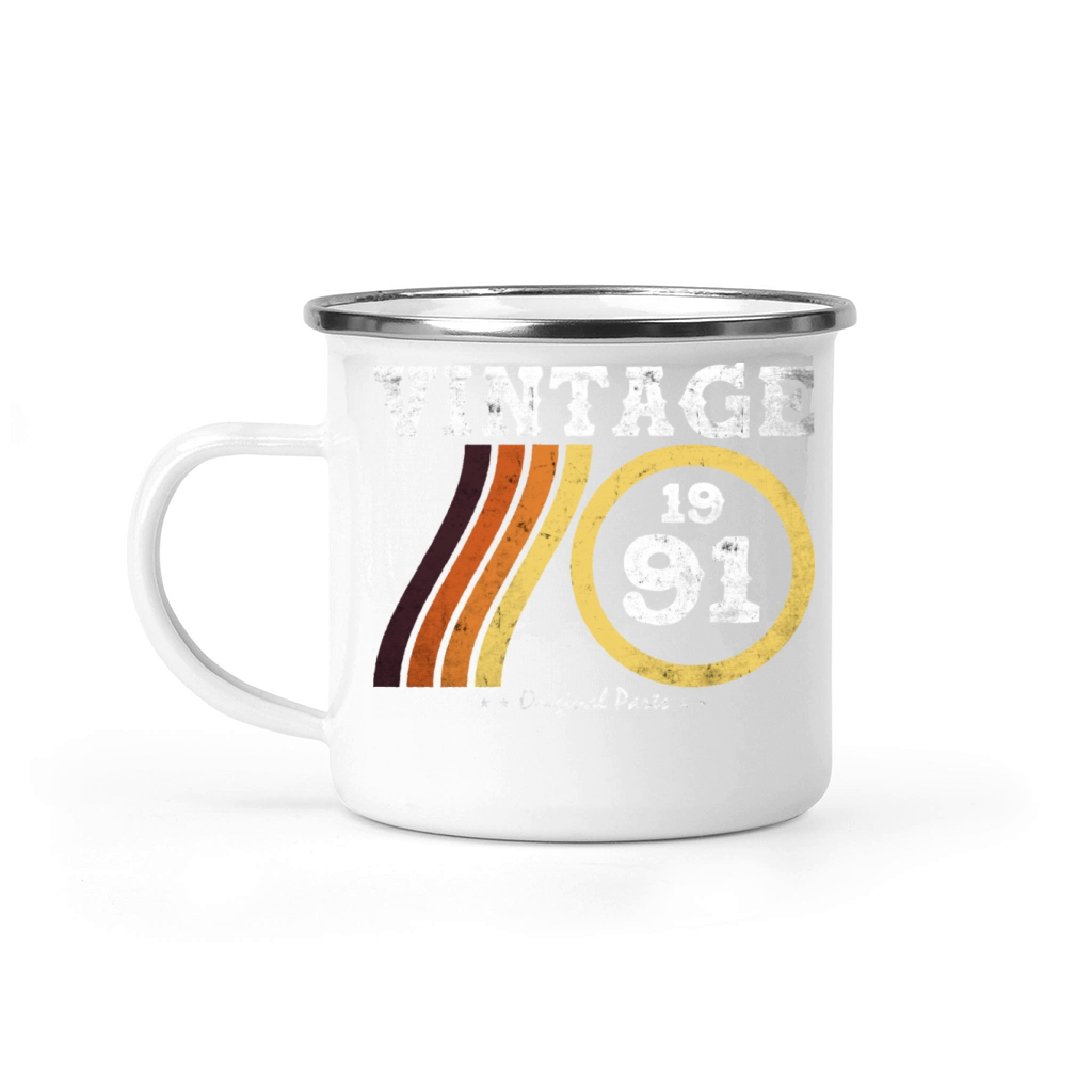 Retro Vintage 1991 - Classic Limited Edition 33 Camping Mug