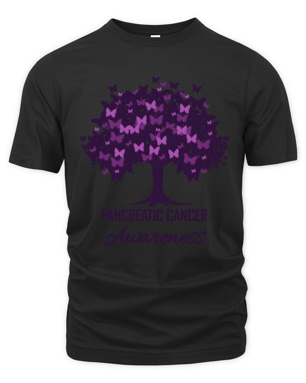 Pancreatic Cancer Awareness World Cancer Day Mom Organic Unisex T-shirt