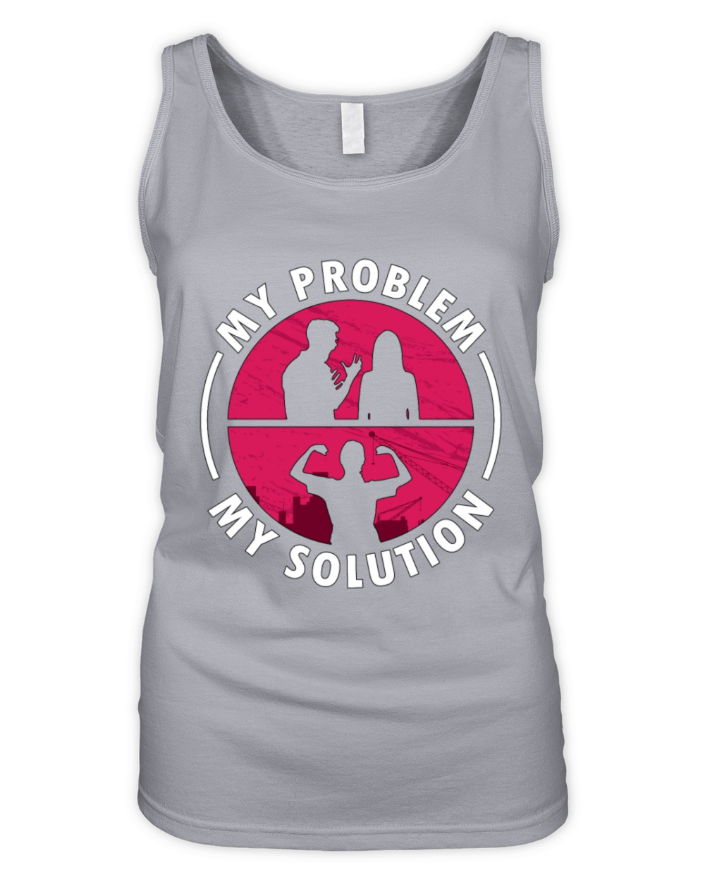 Ironworker My Problem My Pictogram Mom Metalworker Organic Women's Tank Top