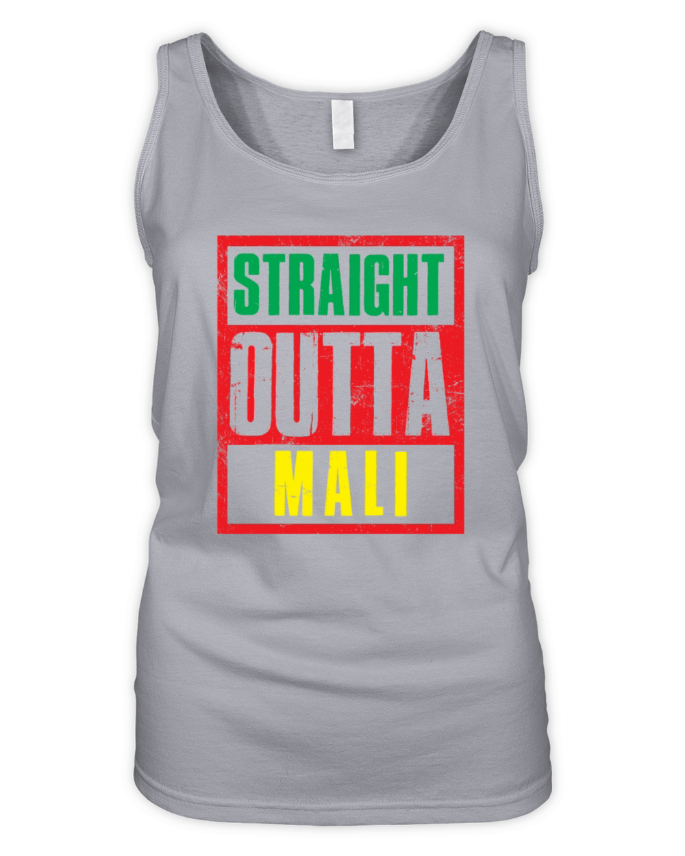 Mali africa vintage Organic Women's Tank Top