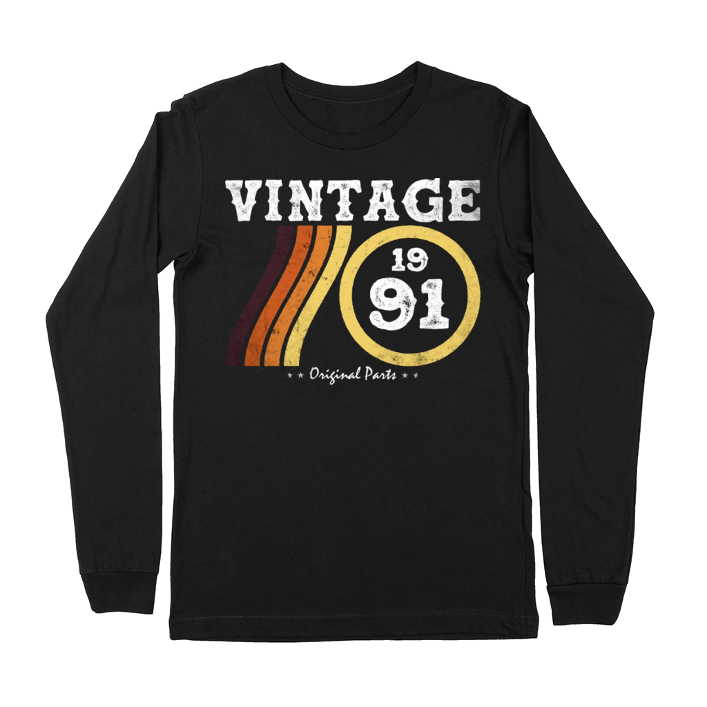 Retro Vintage 1991 - Classic Limited Edition 33 Premium Long Sleeve