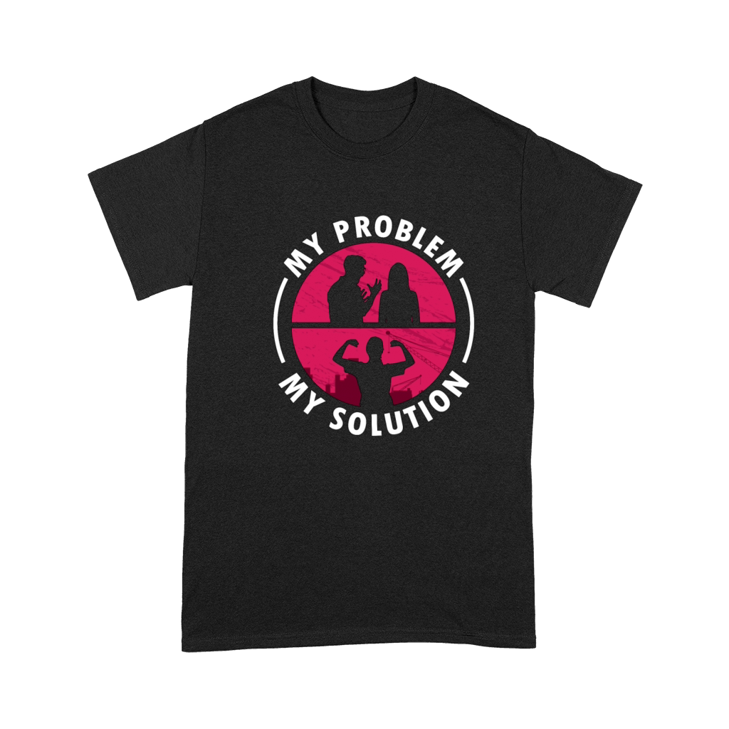 Ironworker My Problem My Pictogram Mom Metalworker Premium T-shirt