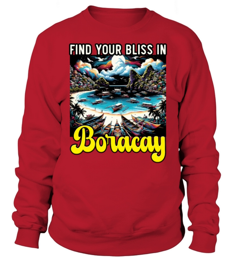 Boracay Philippines Summer Vacation Boaracay Beach Sweatshirt Unisex