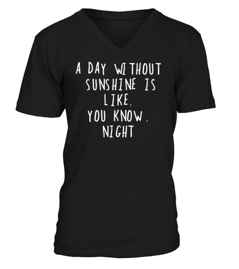 Quote V-Neck T-shirt