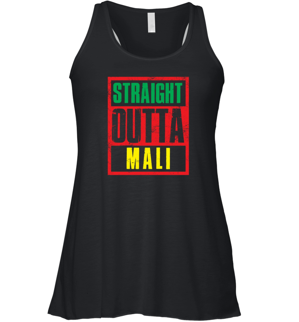 Mali africa vintage Women's Flowy Tank Top