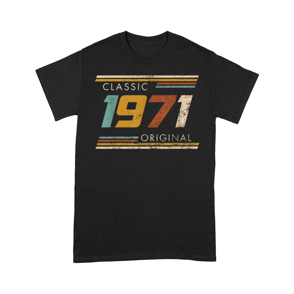 Classic 1971 Vintage Birthday Comfort T-shirt