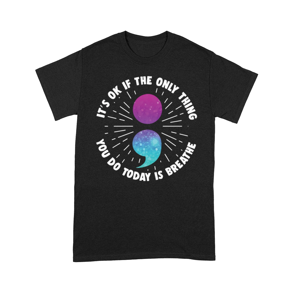 Mental Health Warrior Purple and Teal Comfort T-shirt