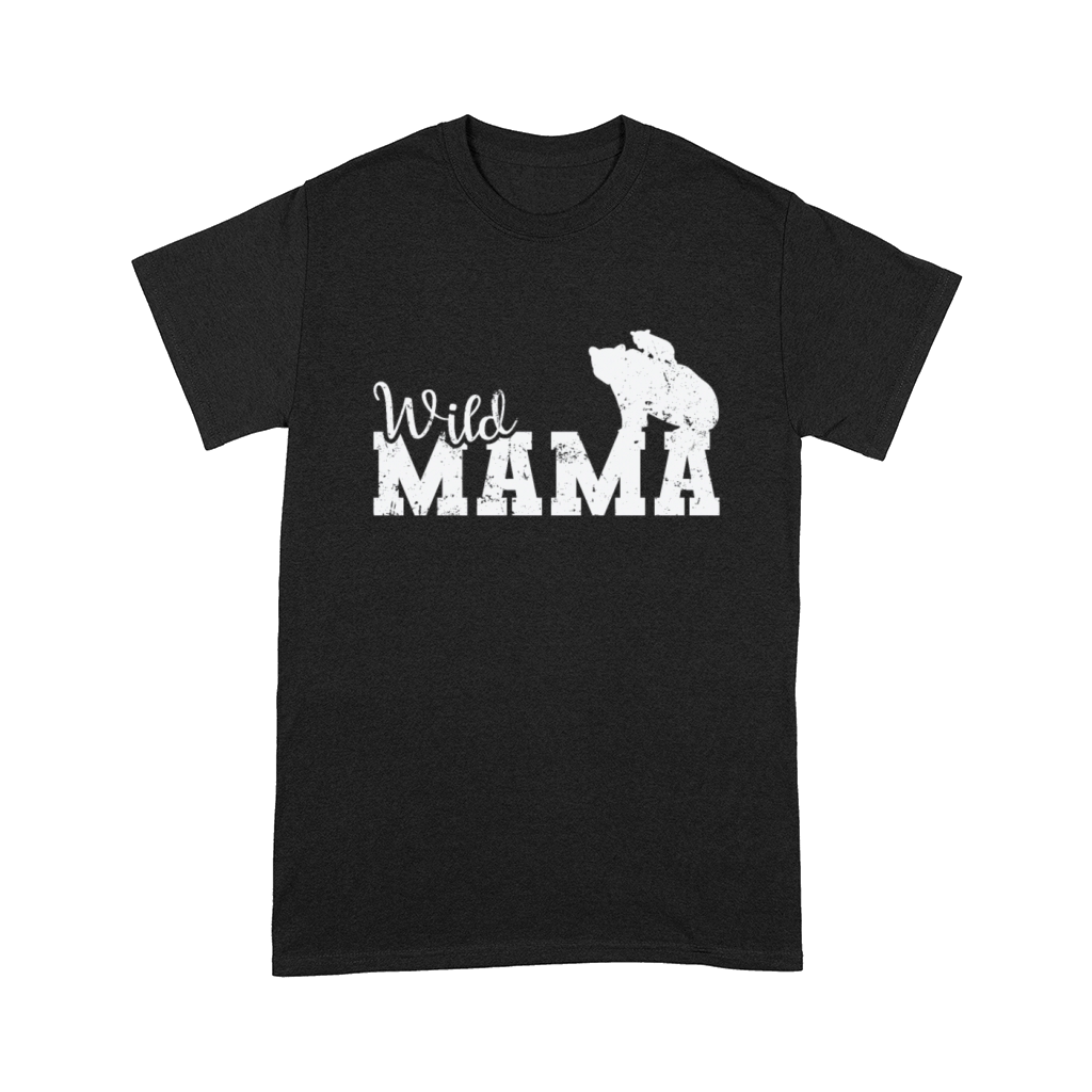Wild Mama Bear Forest Animal Comfort T-shirt