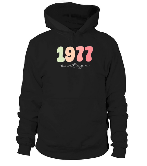 Birthday 1977 Vintage Hoodie Unisex